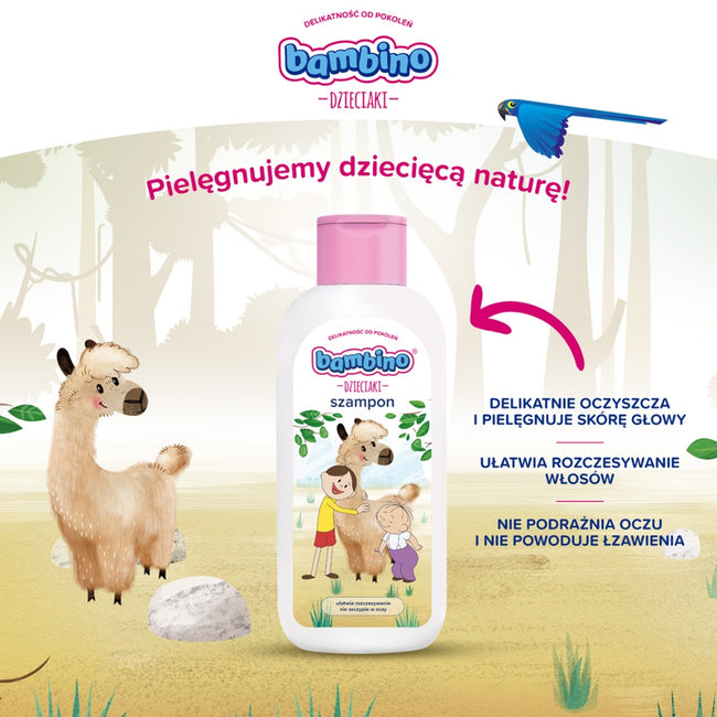 Bambino Dzieciaki szampon hiperdelikatny od 1. roku życia 400ml