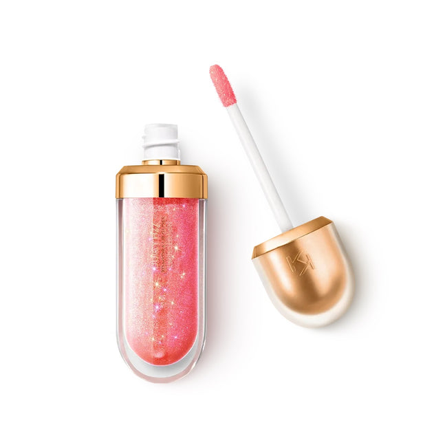 KIKO Milano Juicy Fizz 3D Hydra Lip Gloss Limited Edition nawilżający błyszczyk do ust z olejkiem z marakui z efektem 3D