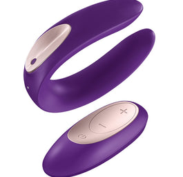 Satisfyer Partner Plus Remote Control stymulator dla par z pilotem Violet