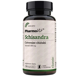 Pharmovit Schisandra Cytryniec chiński 300 mg suplement diety 90 kapsułek