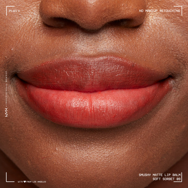 NYX Professional MakeUp Smushy Matte Lip Balm nawilżająco-matujący balsam do ust z kolorem