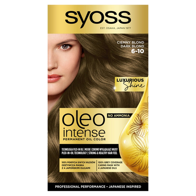 Syoss Oleo Intense farba do włosów trwale koloryzująca z olejkami