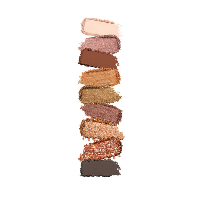 KIKO Milano Glamour Multi Finish Eyeshadow Palette paleta 9 cieni do powiek o różnym wykończeniu 1szt.