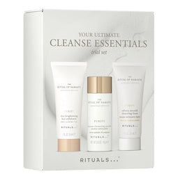 Rituals Your Ultimate Cleanse Essentials zestaw rozjaśniający peeling 30ml + pianka oczyszczająca 30ml + puder oczyszczający 15g