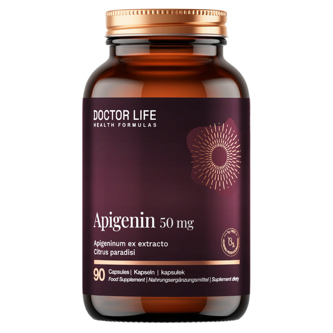 Doctor Life Apigenin 50mg suplement diety 90 kapsułek