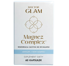 Doctor Glam Magnez Complex+ suplement diety 60 kapsułek