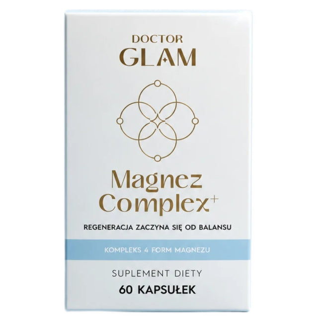 Doctor Glam Magnez Complex+ suplement diety 60 kapsułek