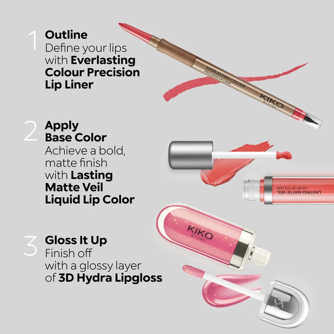 KIKO Milano 3D Hydra Lipgloss zmiękczający błyszczyk do ust z efektem 3D