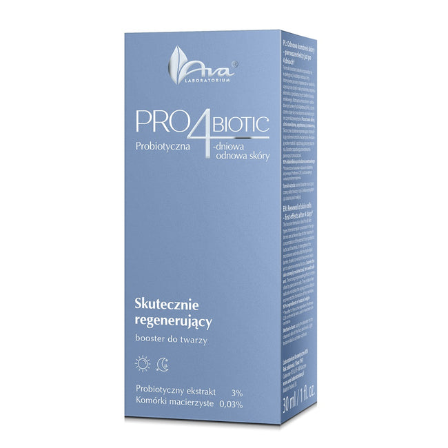 Ava Laboratorium Pro4Biotic skutecznie regenerujący booster do twarzy 30ml