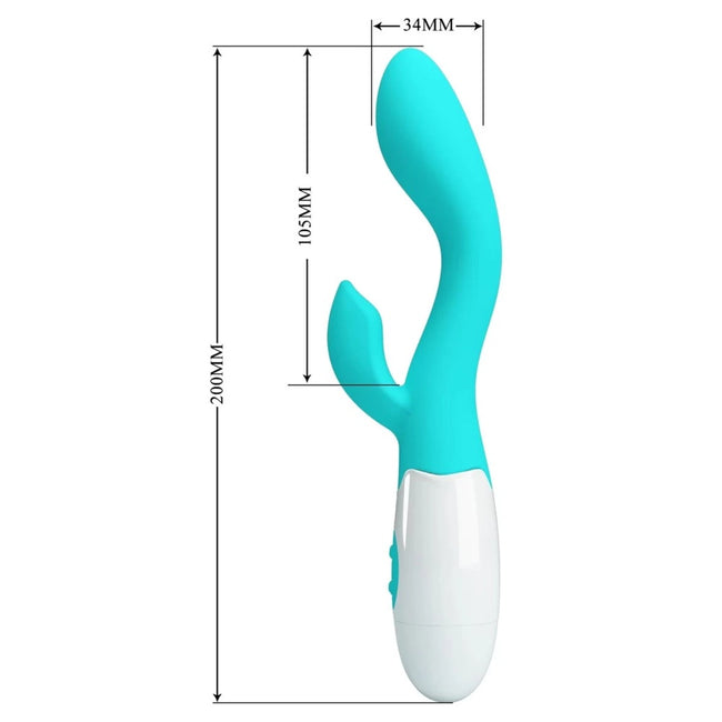 PRETTY LOVE Brighty wibrator z 30 funkcjami wibracji Light Blue