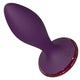 Dream Toys Glam Strong Anal Vibe wibrujący korek analny z pilotem Fioletowy