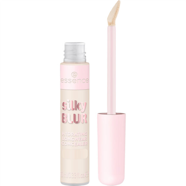 Essence Silky Blur Hydrating Longwear Concealer lekki korektor do twarzy
