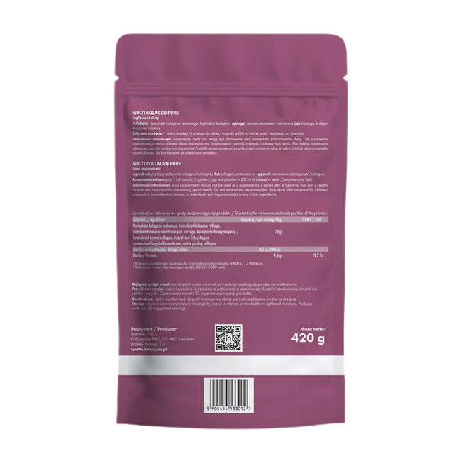 Intenson Multi Kolagen suplement diety Pure 420g