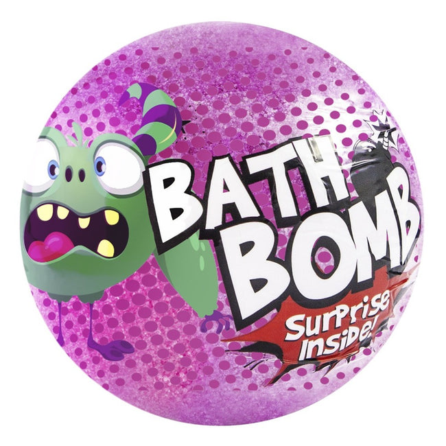 LaQ Kula do kąpieli z niespodzianką Różowa 120g