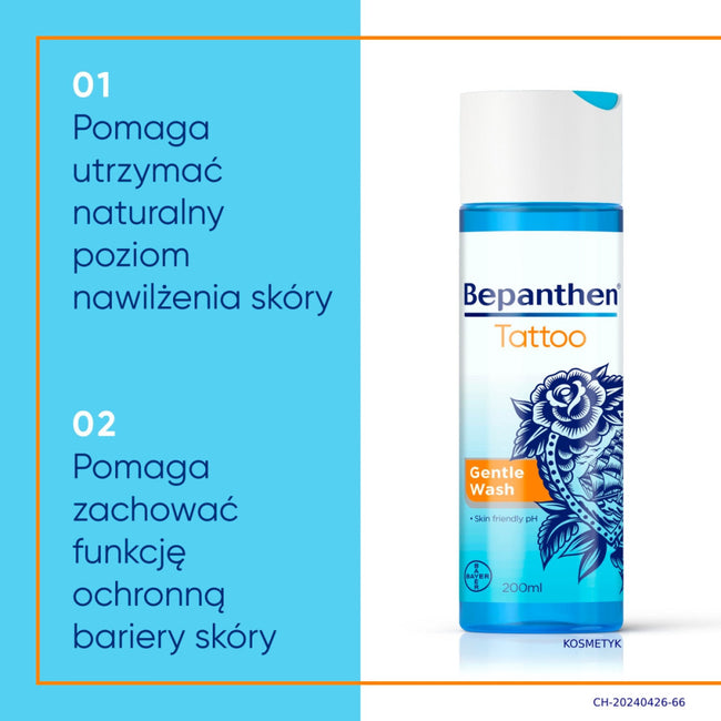 Bepanthen Tattoo żel do mycia 200ml