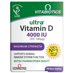 Vitabiotics Ultra Vitamin D 4000IU suplement diety 96 tabletek