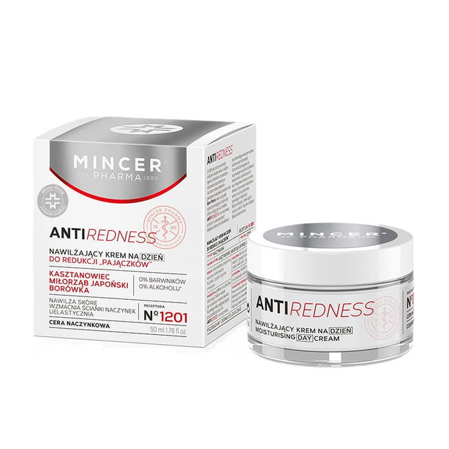 Mincer Pharma AntiRedness nawilżający krem na dzień No.1201 50ml