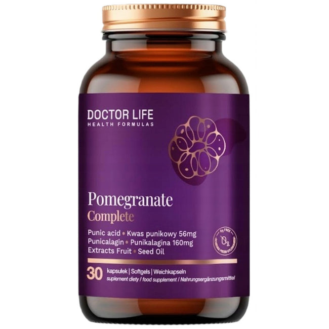Doctor Life Pomegranate Complete suplement diety 30 kapsułek
