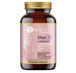 Yango Pregna Step 2 z żelazem suplement diety 60 kapsułek
