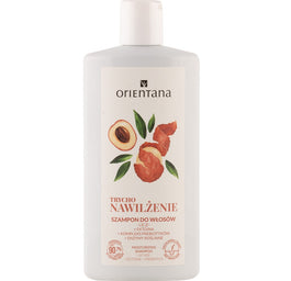 ORIENTANA Trychologiczny szampon nawilżający Liczi Ektoina Kompleks prebiotyków 200ml