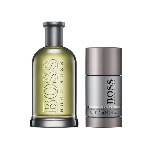 Hugo Boss Bottled zestaw woda toaletowa spray 200ml + dezodorant sztyft 75ml