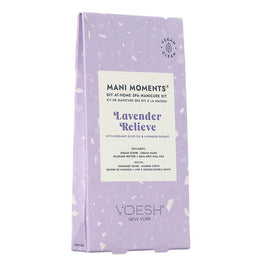 VOESH Mani Moments zestaw do 3-etapowego manicure Lavender Relieve