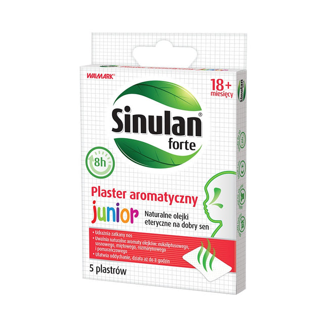 Sinulan Forte Junior plaster aromatyczny 5szt