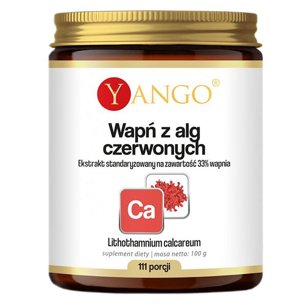 Yango Wapń z alg czerwonych suplement diety 100g