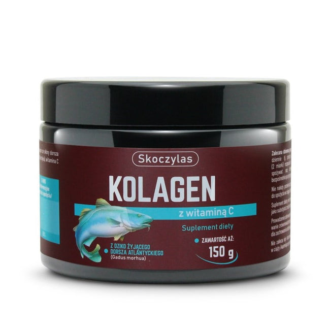 Skoczylas Kolagen z dorsza atlantyckiego dziko żyjącego suplement diety 150g