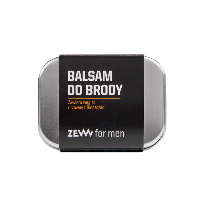 Zew For Men Broda na Sztorc zestaw mydło do brody 85ml + balsam do brody 80ml + roller do włosów i brody