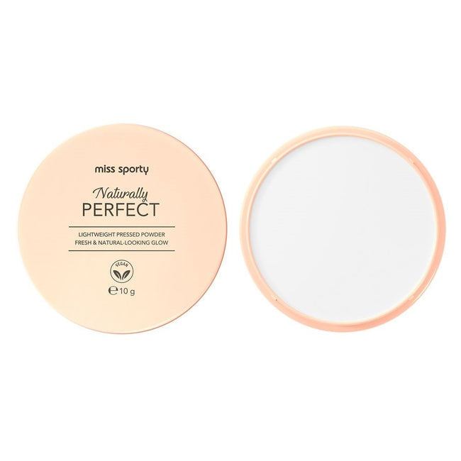 Miss Sporty Naturally Perfect wegański puder prasowany