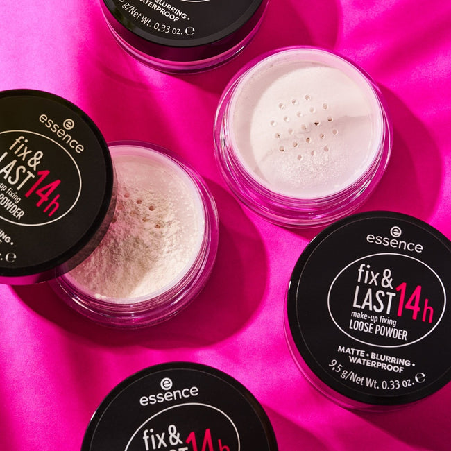 Essence Fix & Last 14h sypki puder utrwalający makijaż