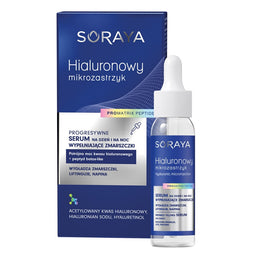 Soraya Hialuronowy mikrozastrzyk progresywne serum wypełniające zmarszczki 30ml