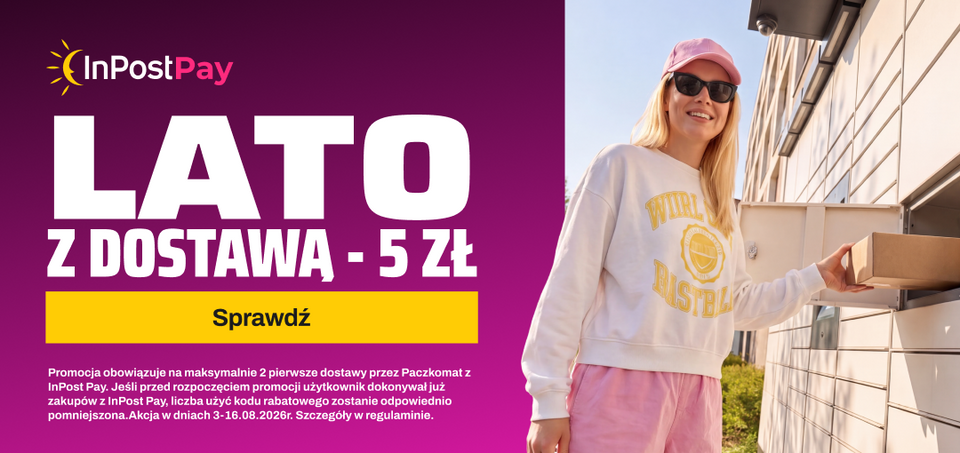 TAŃSZA DOSTAWA Z INPOSTPAY!