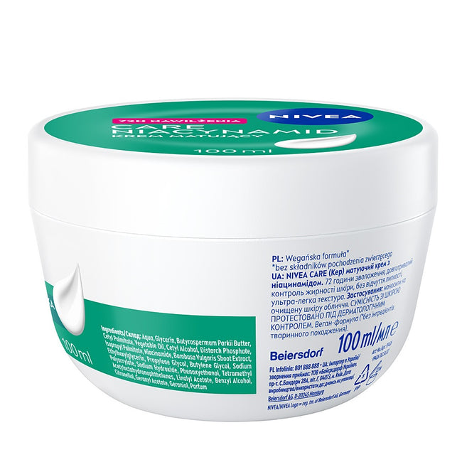 Nivea Care Niacynamid krem matujący 100ml
