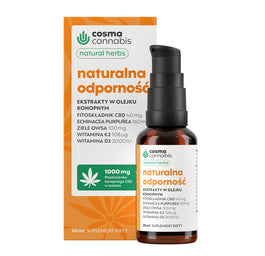 Cosma Cannabis Naturalna Odporność suplement diety 30ml