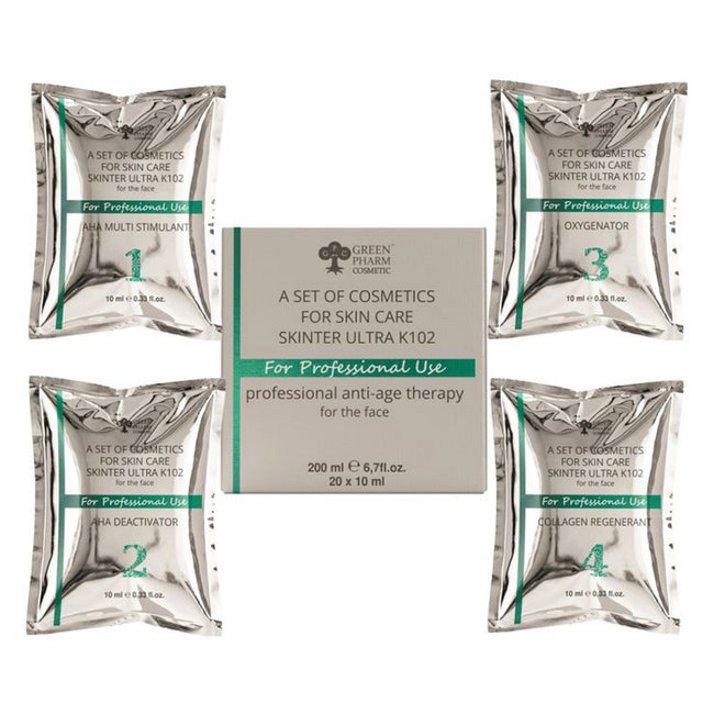 Green Pharm Cosmetic Skinter Ultra K102 zestaw kosmetyczny do pielęgnacji skóry 200ml