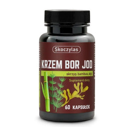 Skoczylas Krzem Bor Jod suplement diety 60 kapsułek