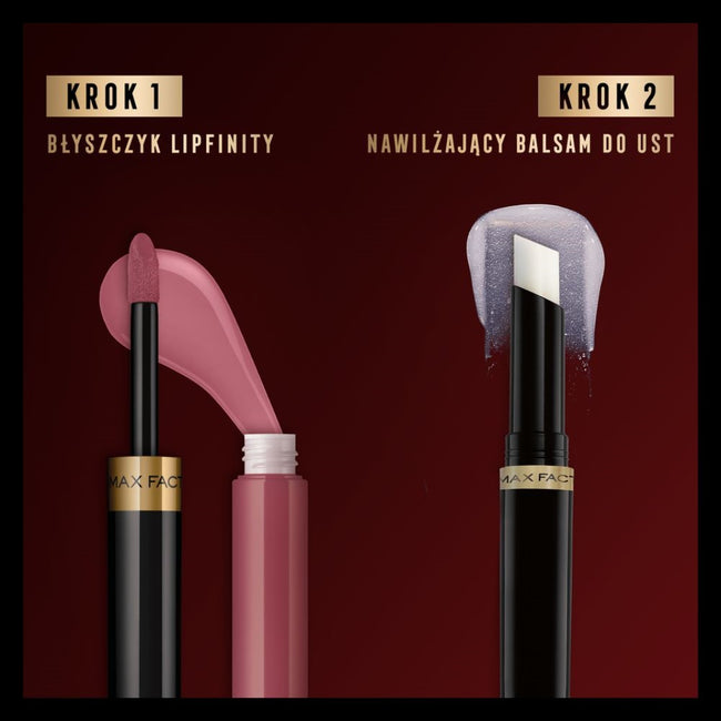 Max Factor Lipfinity Lip Colour dwufazowa pomadka w płynie o długotrwałym efekcie 4g