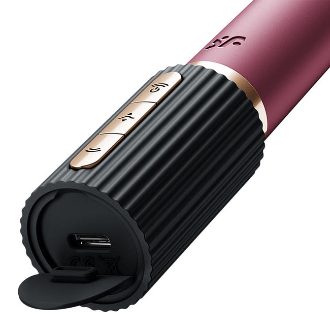 Satisfyer Deep Kiss Air Pulse Lipstick Vibrator stymulator łechtaczkowy Red