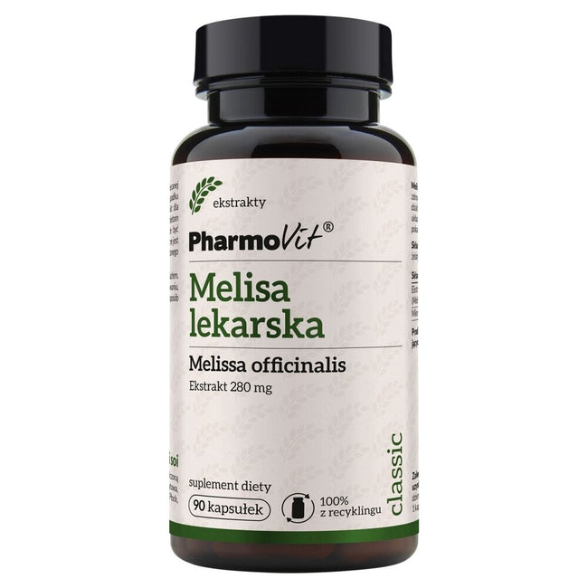 Pharmovit Melisa lekarska 280 mg suplement diety 90 kapsułek
