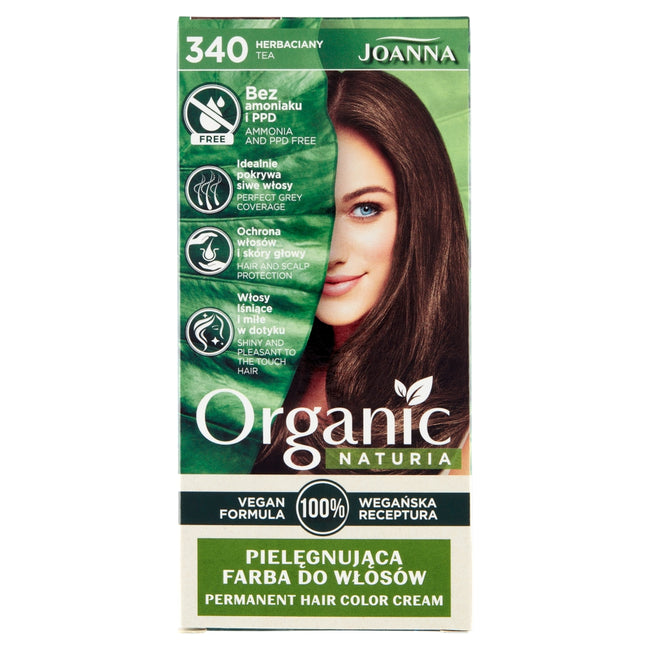 Joanna Naturia Organic pielęgnująca farba do włosów