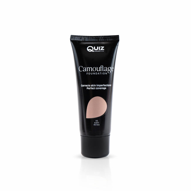 Quiz Cosmetics Camouflage Foundation kryjący podkład wzbogacony witaminą E