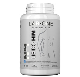 LAB ONE N°1 Libido Him suplement diety wspierający męską płodność 90 kapsułek