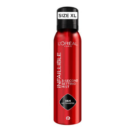 L'Oreal Paris Infaillible 3-Second Setting Mist 3-sekundowy spray utrwalający makijaż 150ml