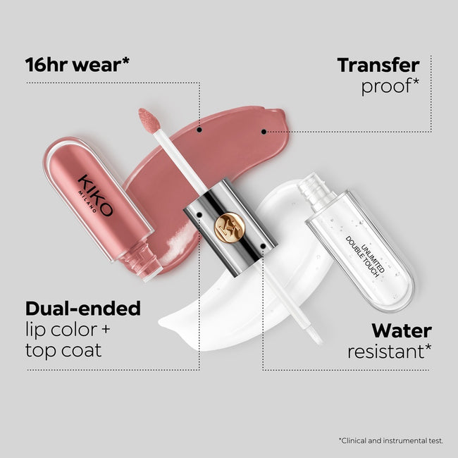 KIKO Milano Unlimited Double Touch dwuetapowa płynna pomadka do ust 6ml