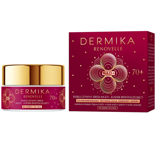 Dermika Renovelle ekskluzywny krem multi - eliksir rewitalizujący 70+ 50ml