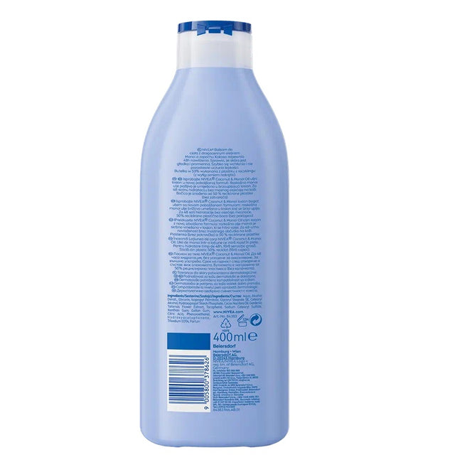 Nivea Oil in Lotion olejek w balsamie Kokos i Olejek Monoi 400ml