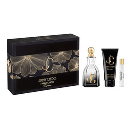 Jimmy Choo I Want Choo Forever zestaw woda perfumowana spray 100ml + balsam do ciała 100ml + woda perfumowana spray 7.5ml