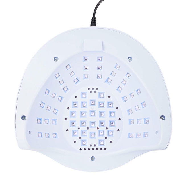 AlleLac Lampa do paznokci UV/LED 288W do lakierów hybrydowych żeli i akrylożeli Biała BQ-L9